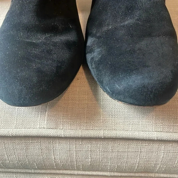 Sam Edelman size 8 black suede booties - Picture 8 of 13